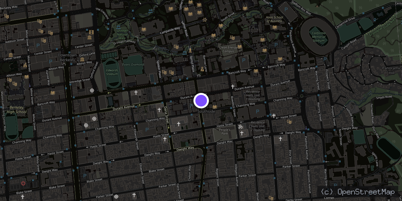 Map of 2367 Telegraph Ave, Berkeley, CA 94704, USA