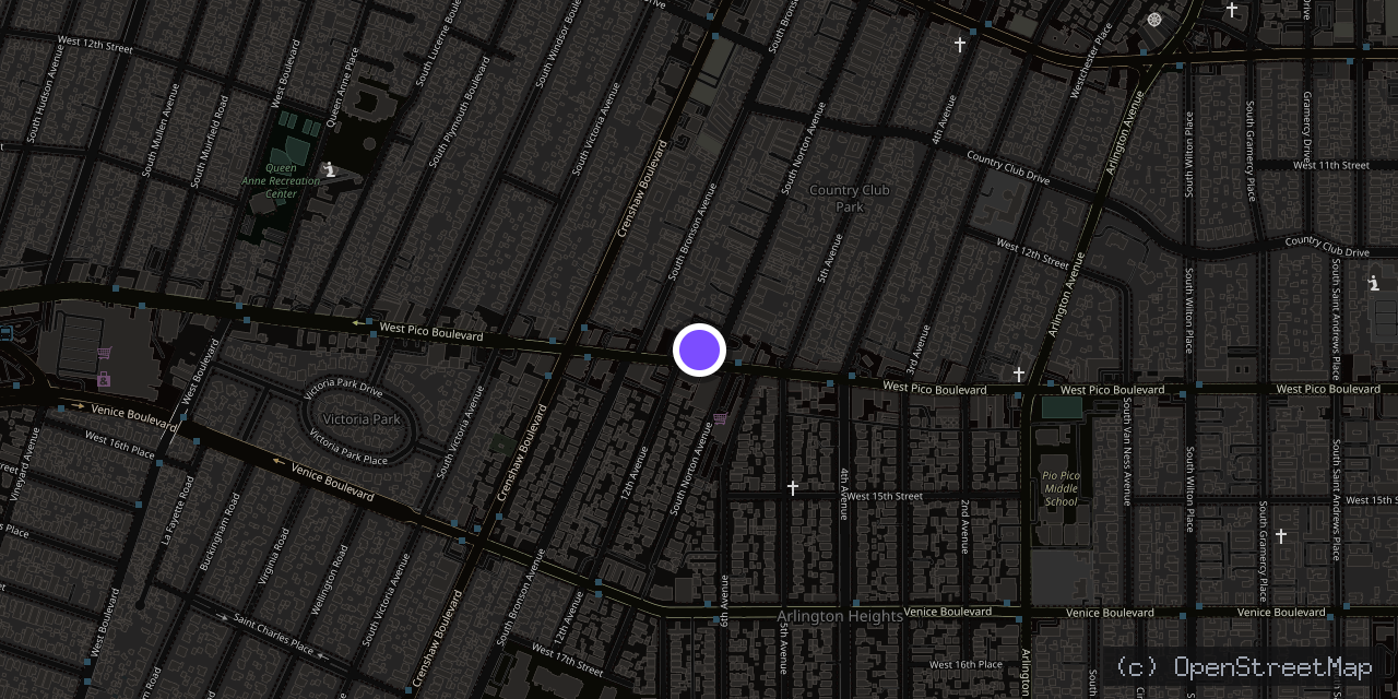 Map of 4067 W Pico Blvd, Los Angeles, CA 90019, USA